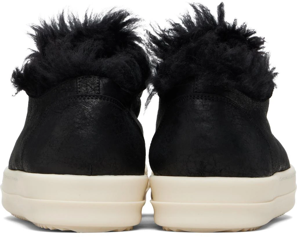 Rick Owens Black Concordians Minimal Vintage Sneaks Sneakers 2