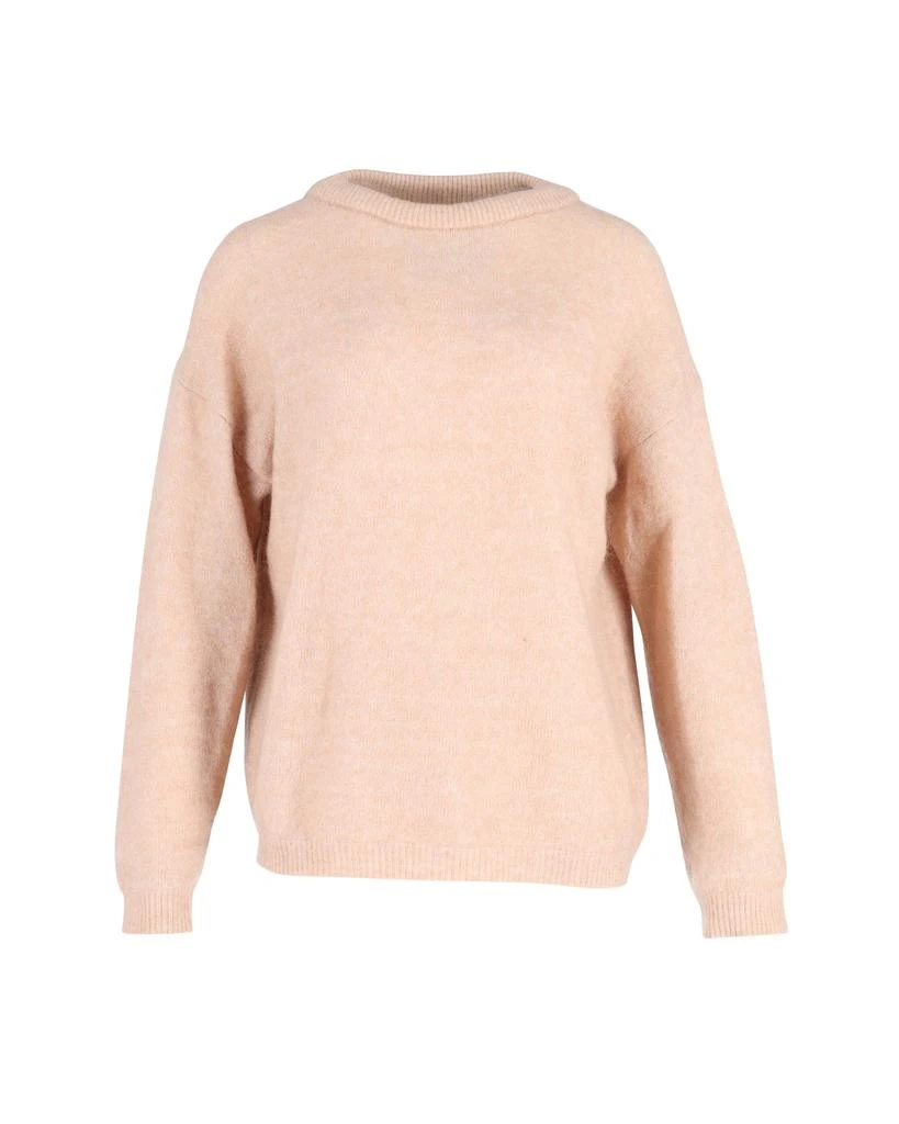 Acne Studios Brushed Knit Sweater in Peach Mohair 1