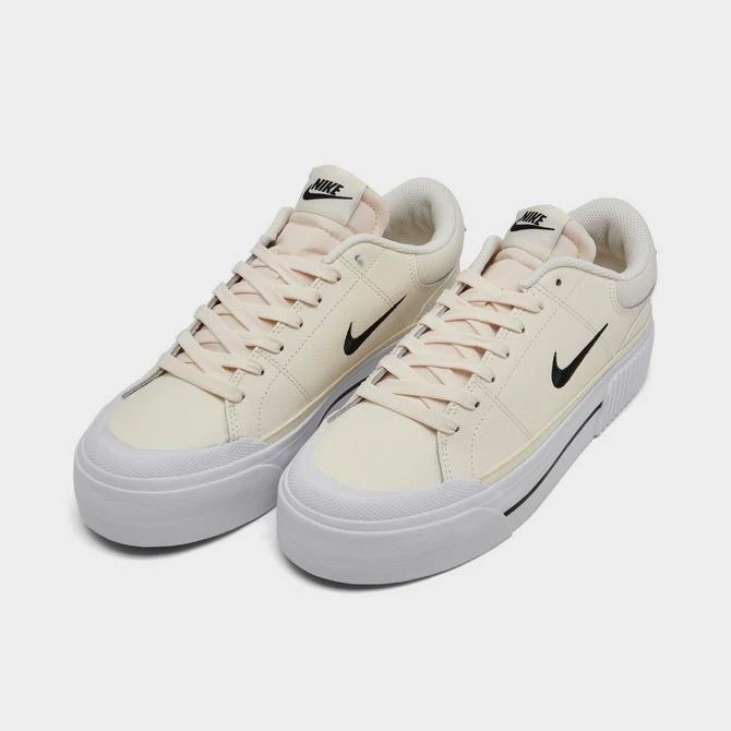NIKE Women's Nike Court Legacy Lift LE Casual Shoes 3