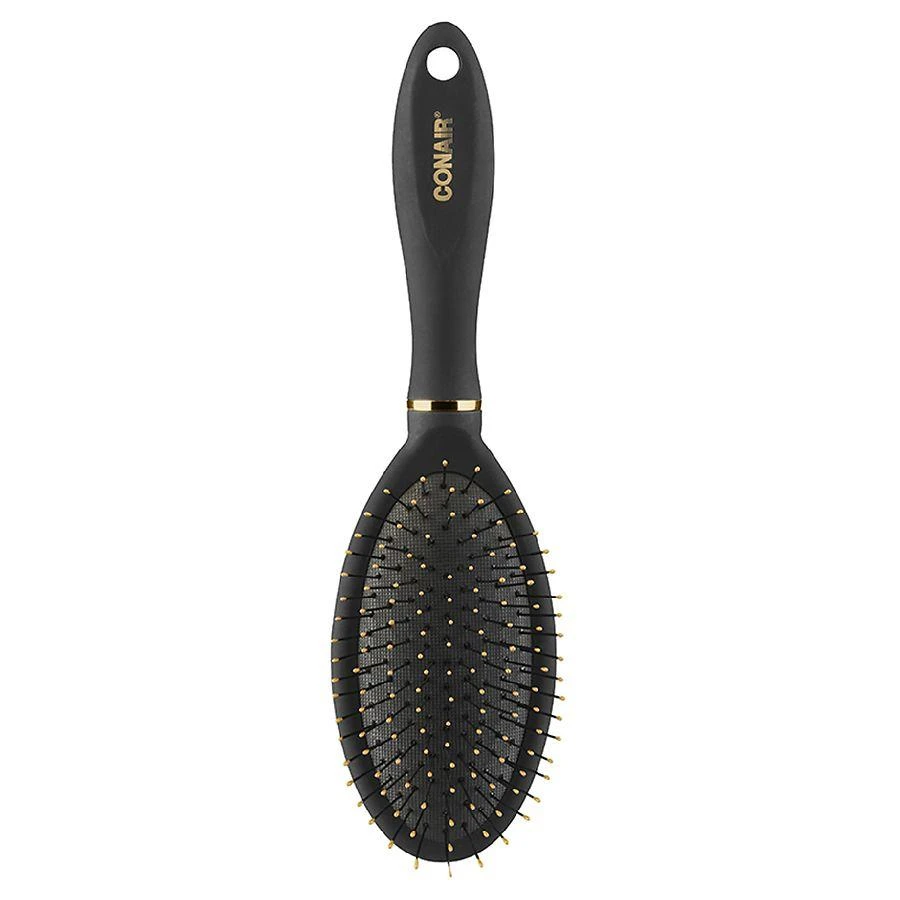 Conair Velvet Touch Detangling Hairbrush Set  Full Sized Cushion & Mid-Size All-Purpose 2