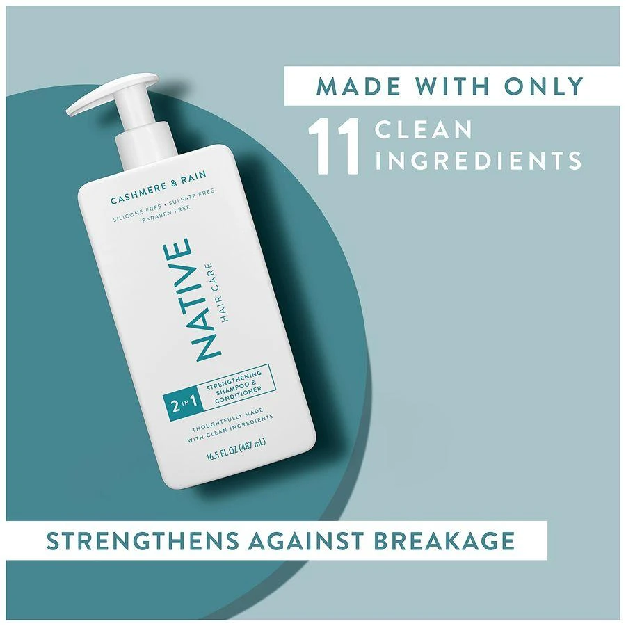 Native Silicone-Free 2 in 1 Shampoo & Conditioner Cashmere & Rain 7