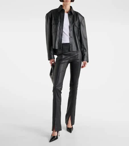 Stouls Vegas Strip skinny leather pants 2