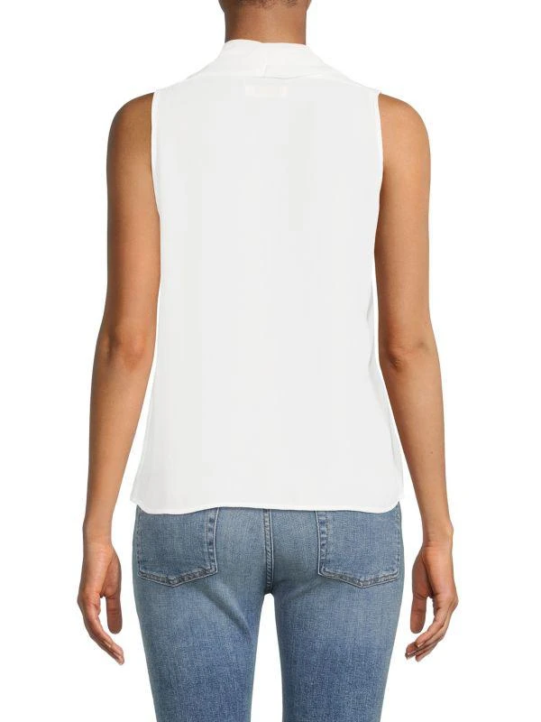 Renee C. V Neck Sleeveless Blouse 2