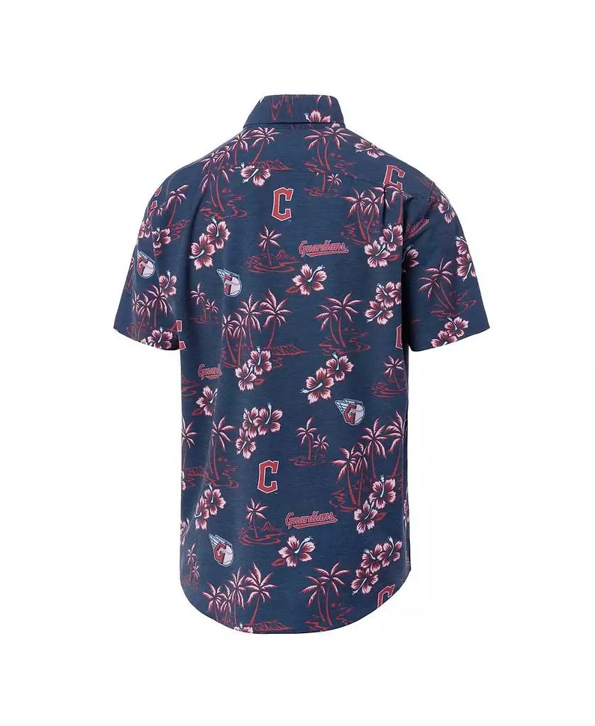 Reyn Spooner Men's Navy Cleveland Guardians Kekai Button-Down Shirt 3