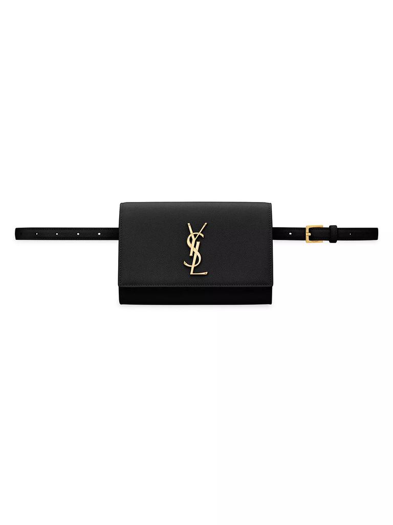 Yves Saint Laurent Kate Belt Bag In Grain De Poudre-Embossed Leather