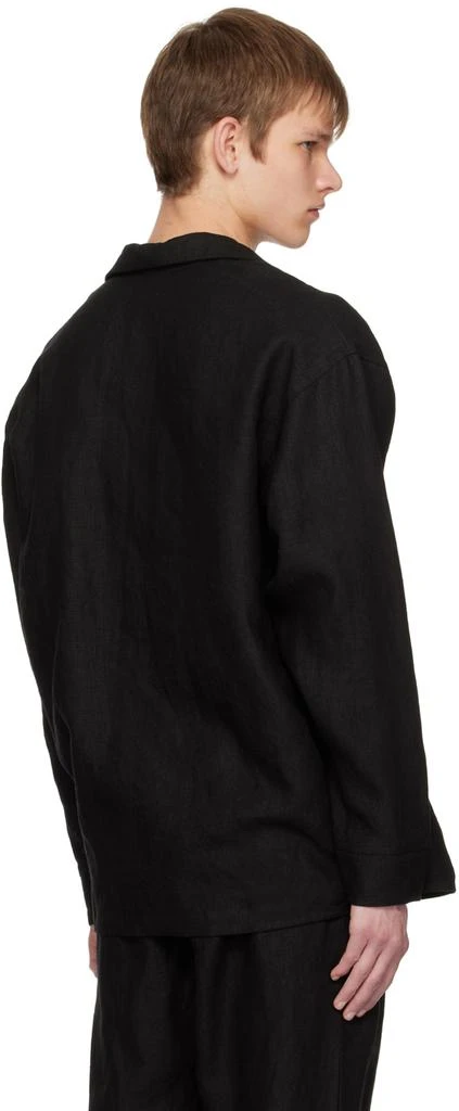 Saintwoods Black Patch Pocket Shirt 3