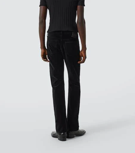 Tom Ford Cotton velvet bootcut pants 4