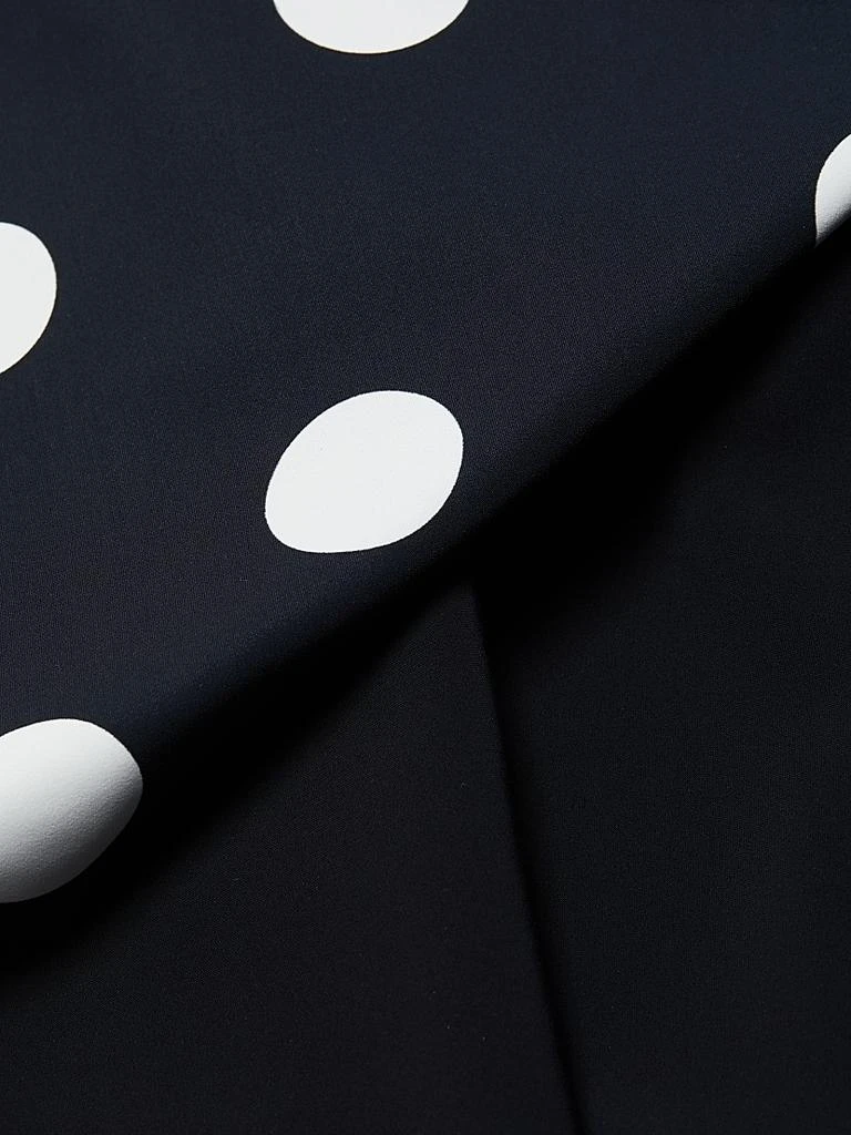 Chiara Boni Airose Polka Dot Sash Midi-Dress 7