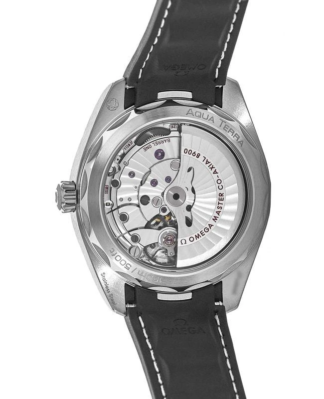 Omega Omega Seamaster Aqua Terra 150m Master Co-Axial Black Dial Rubber Strap Men&apos;s Watch 220.12.41.21.01.001 3
