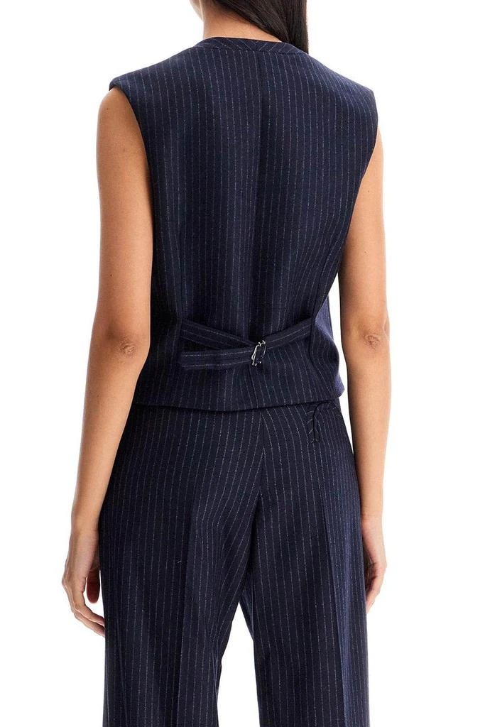 BLAZÉ MILANO Feral Pinstriped Waistcoat 2