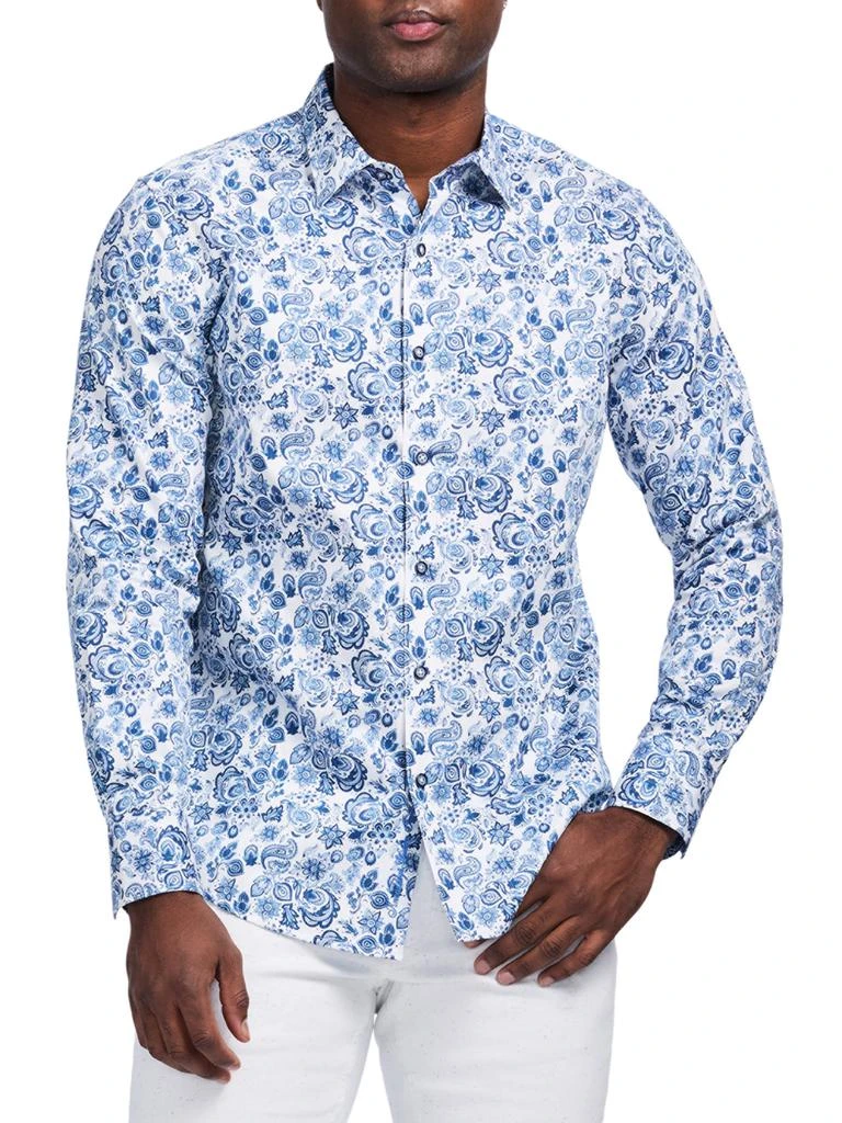 Robert Graham Lamton Paisley Cotton Shirt 1