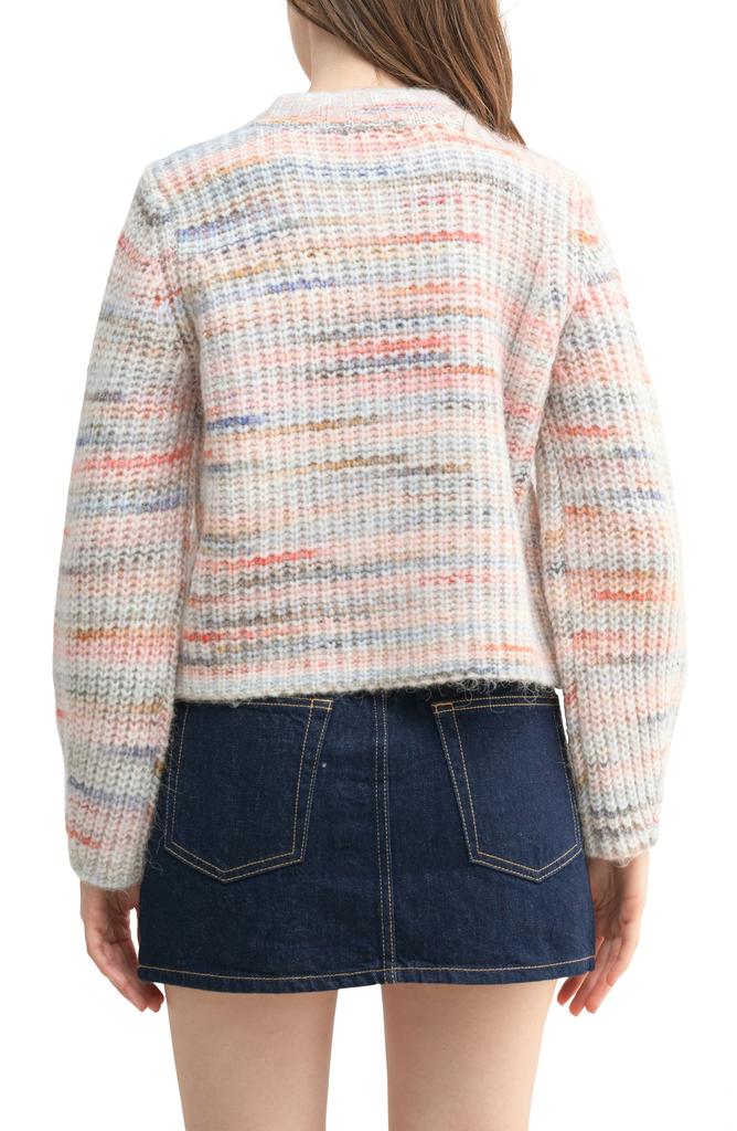ALL IN FAVOR Space Dye Crewneck Sweater