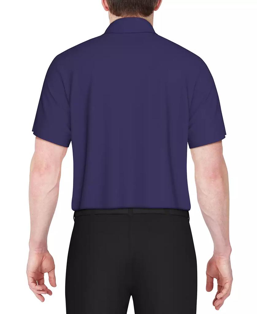 PGA TOUR Men's Golf Bag Graphic Regular Fit Polo Shirt