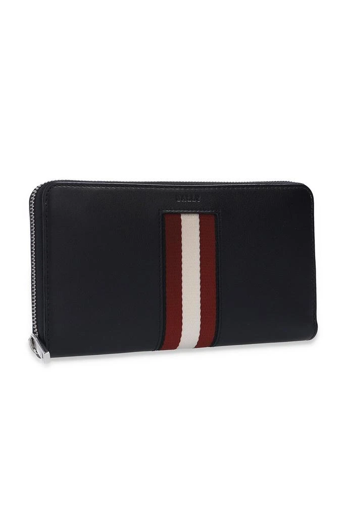 Bally Bally Logo Stripe Detailed Zipped Wallet 3