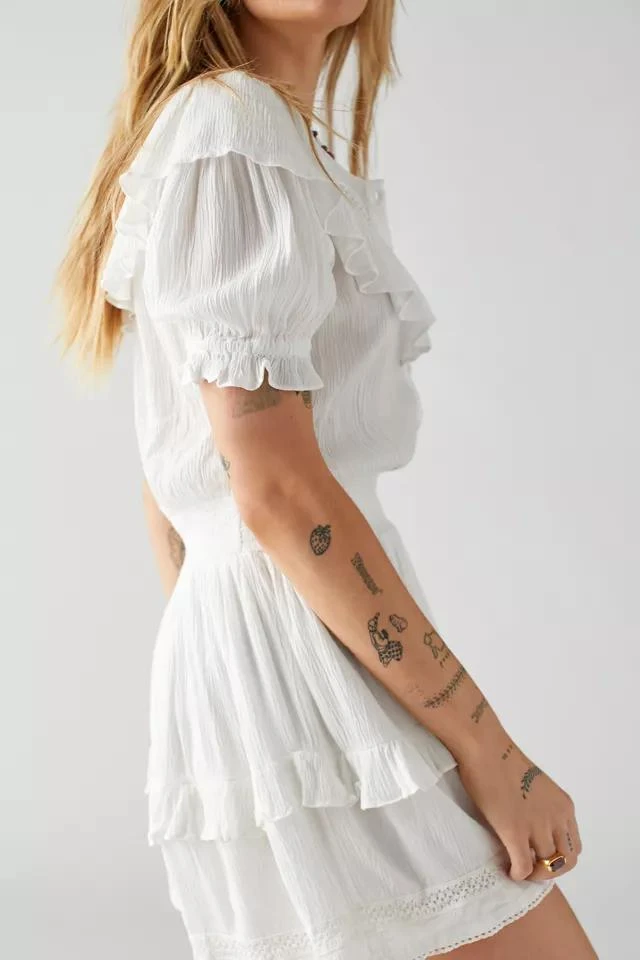 Urban Outfitters UO Topanga Ruffle Romper 3