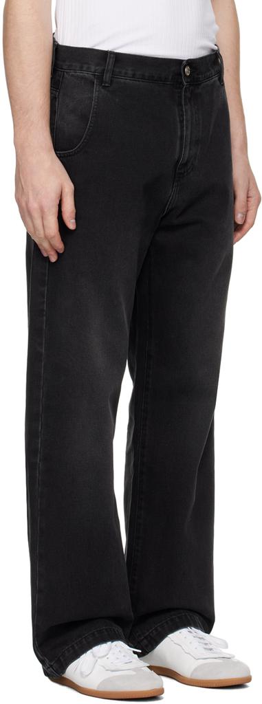 mfpen Black Straight Cut Jeans