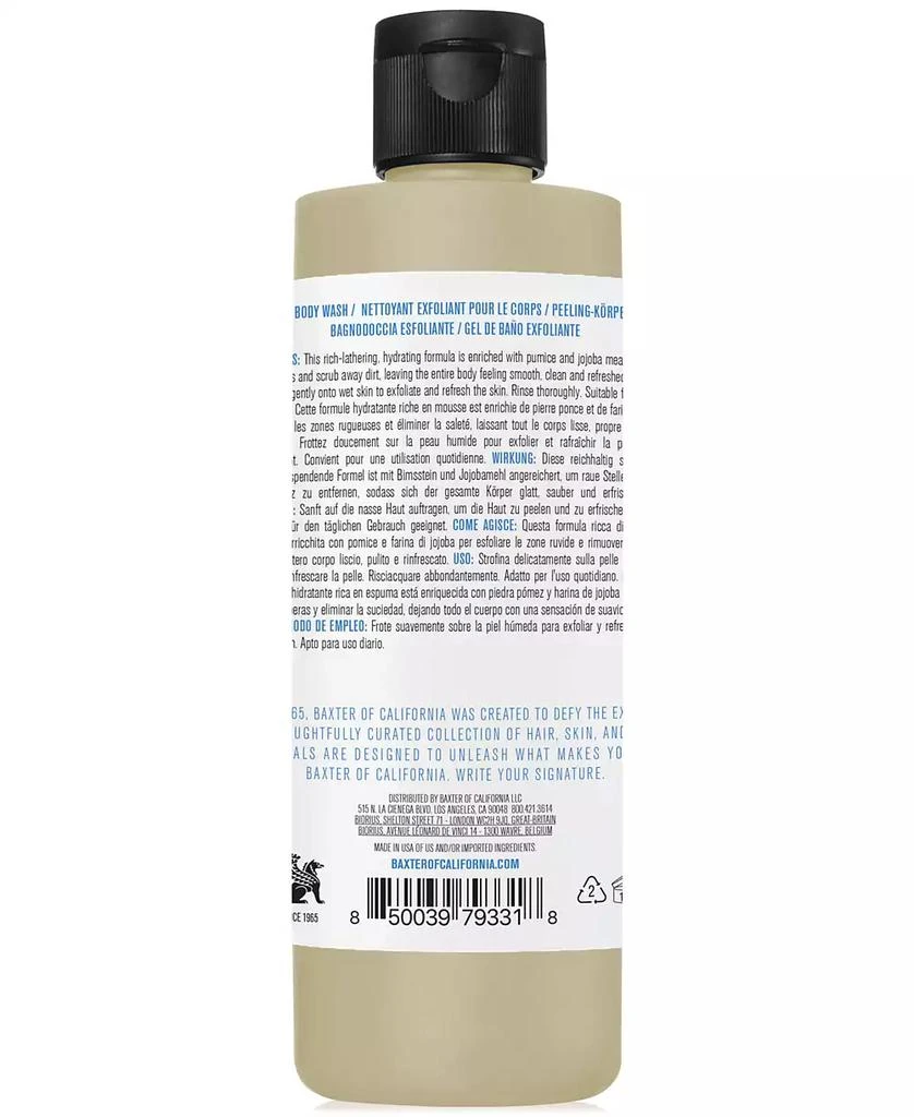 Baxter of California Exfoliating Body Wash, 8 oz. 2