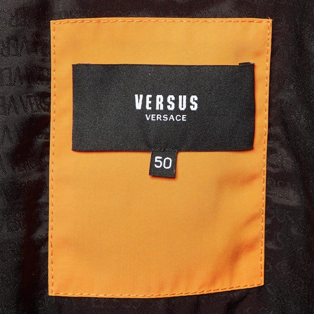 Versus Versace Versus Versace Orange Synthetic Bomber Jacket L 4