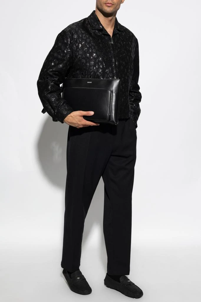 Versace Leopard Print Jacket 2