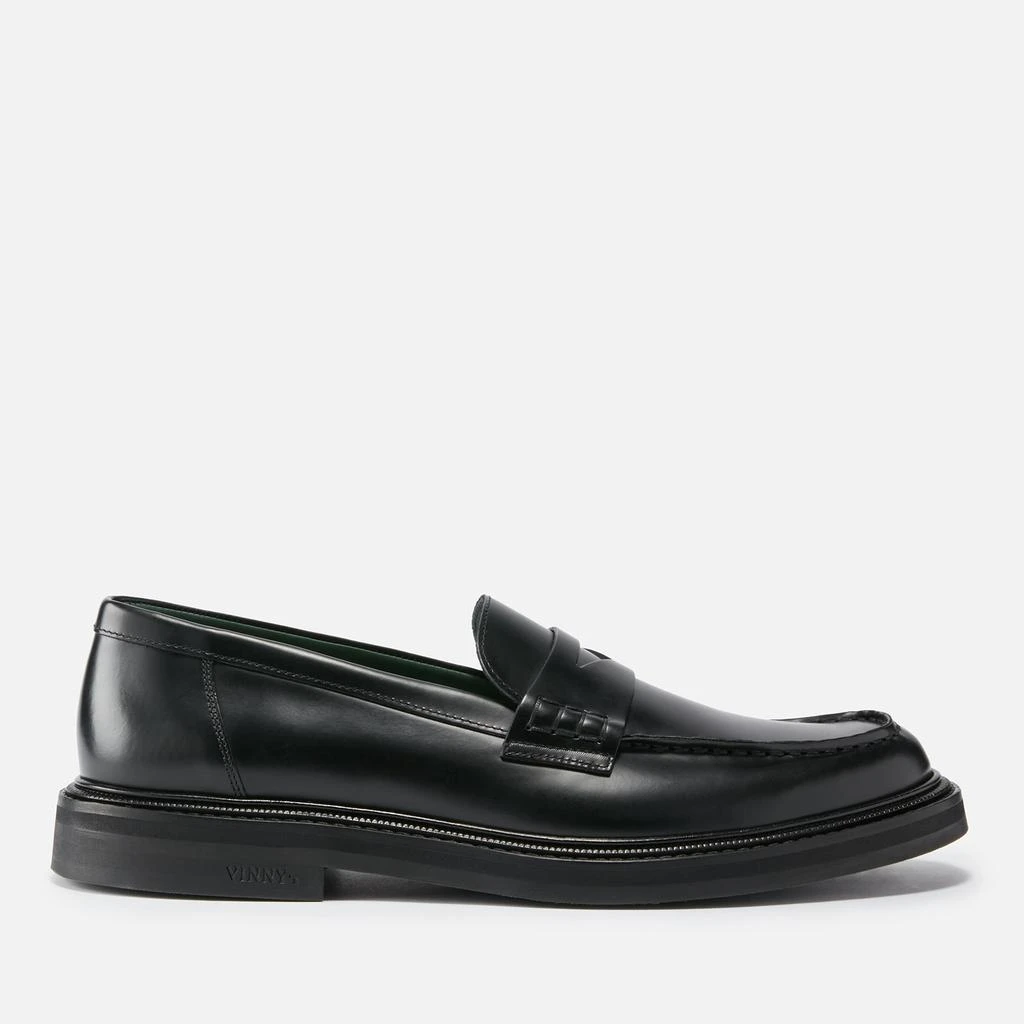 Vinny's Vinny's Men's Vinnee Leather Penny Loafers 1