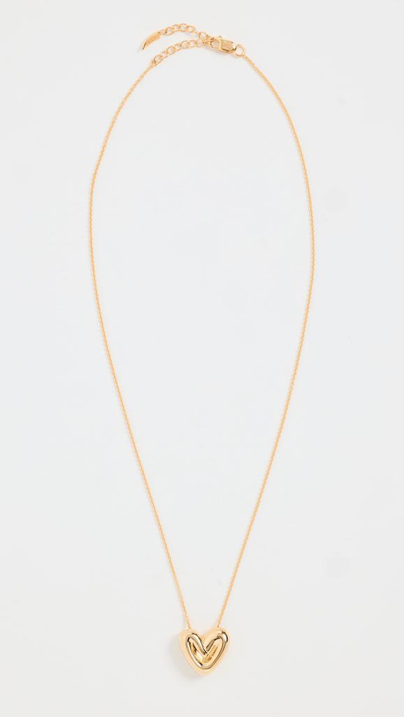 Missoma Puffy Heart Pendant Necklace