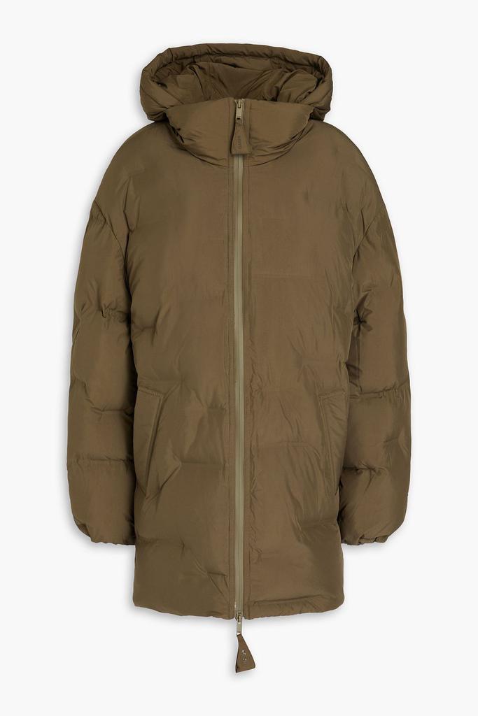 Ganni Black Short Tech Down Puffer Jacket - Coats - BeyondStyle