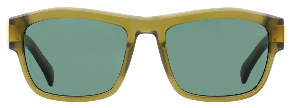 Dunhill Dunhill Men's Rollagas Geometric Sunglasses DU0029S 004 Transparent Khaki 57mm