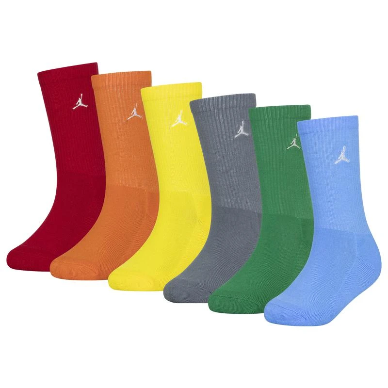 Jordan Jordan Legend Crew Socks 6-Pack - Boys' Grade School 1
