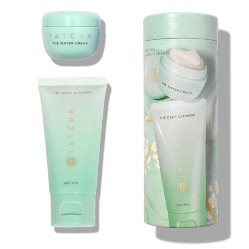 Tatcha Tatcha - Clarifying Cleanse + Hydrate Moisturizer (15ml) and Cleanser (50ml)