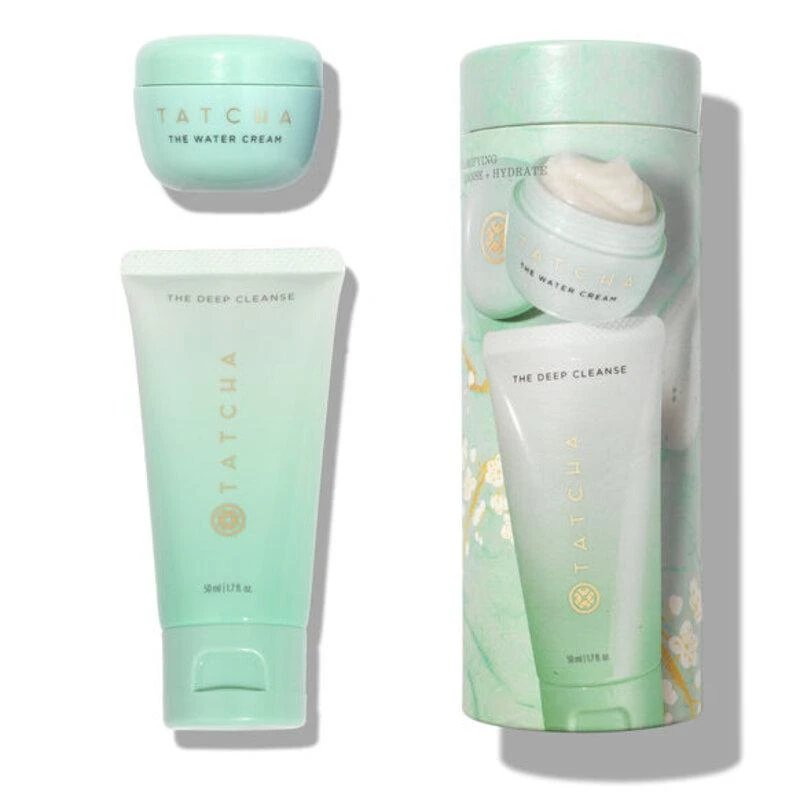 Tatcha Tatcha - Clarifying Cleanse + Hydrate Moisturizer (15ml) and Cleanser (50ml) 1