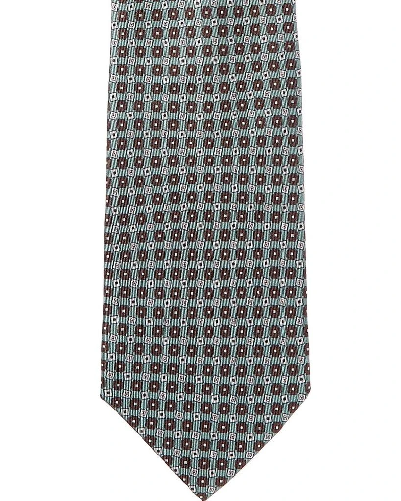 REISS Mini Floral Print Silk Tie 2