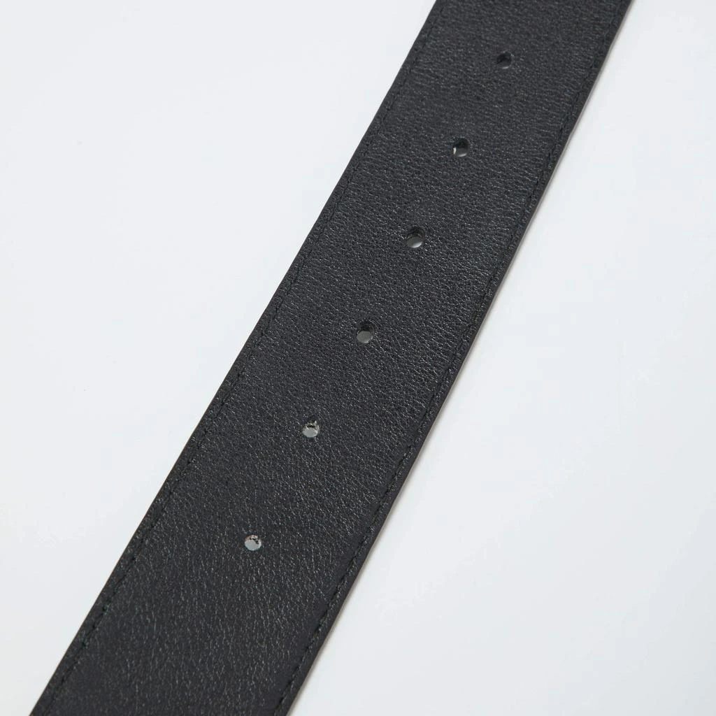 Gucci Gucci Black Leather GG Marmont Buckle Belt 85CM 4