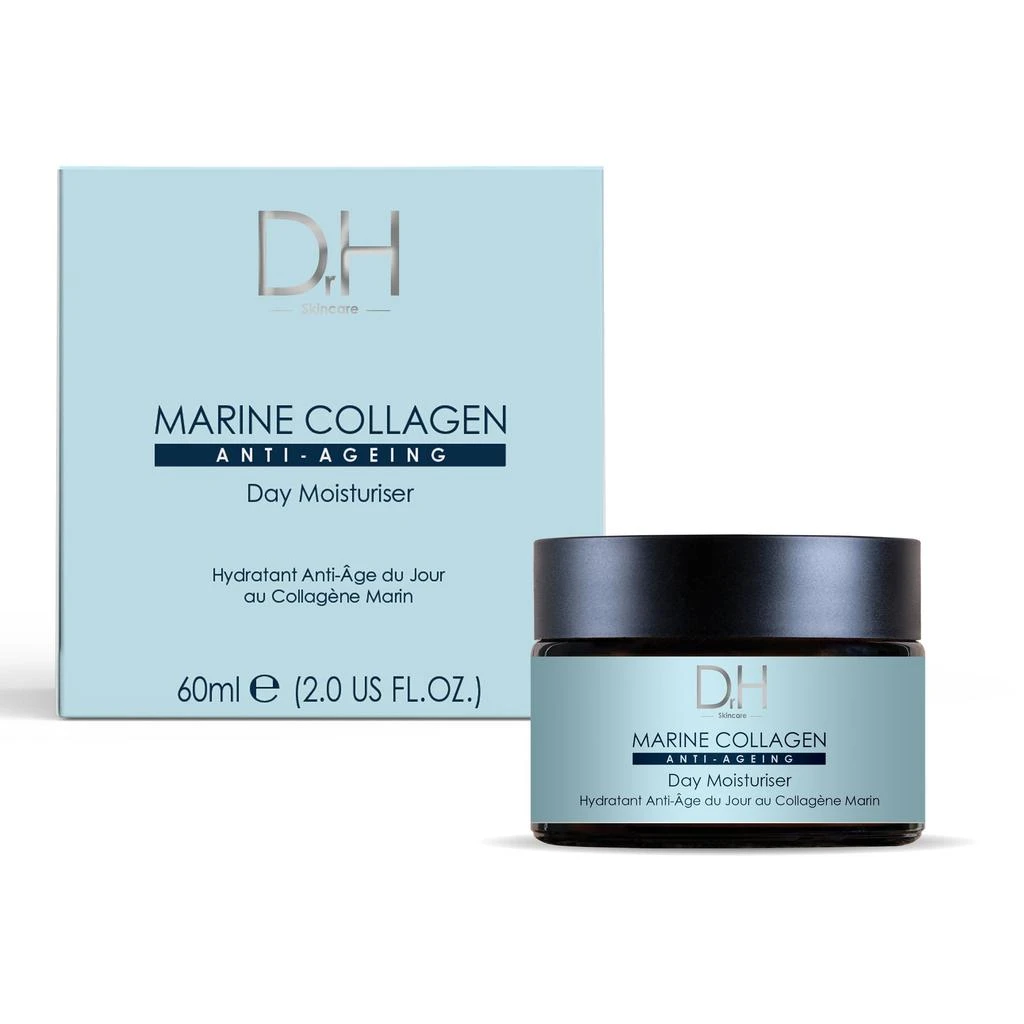 Dr H Marine Collagen Anti-Ageing Day Moisturiser 60ml x 2 Duo Set