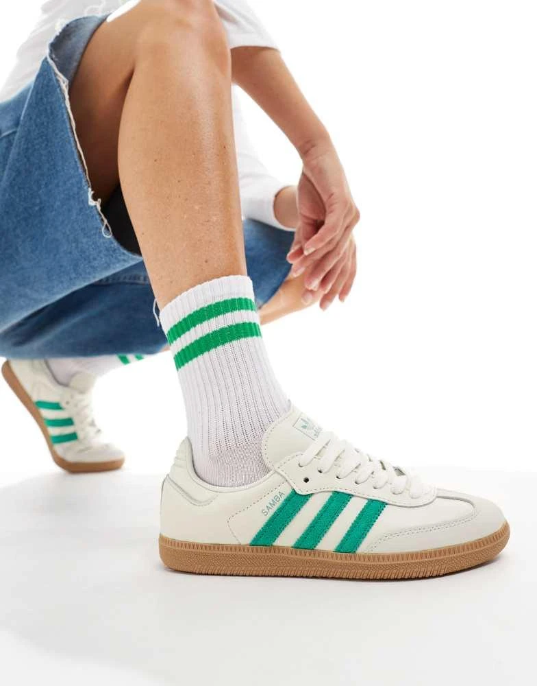 adidas gazelle silver green womens Adidas Originals Samba OG (Carbon/Better Scarlet/Gum) Men's Shoes IG61 –  Kick Theory main image 0
