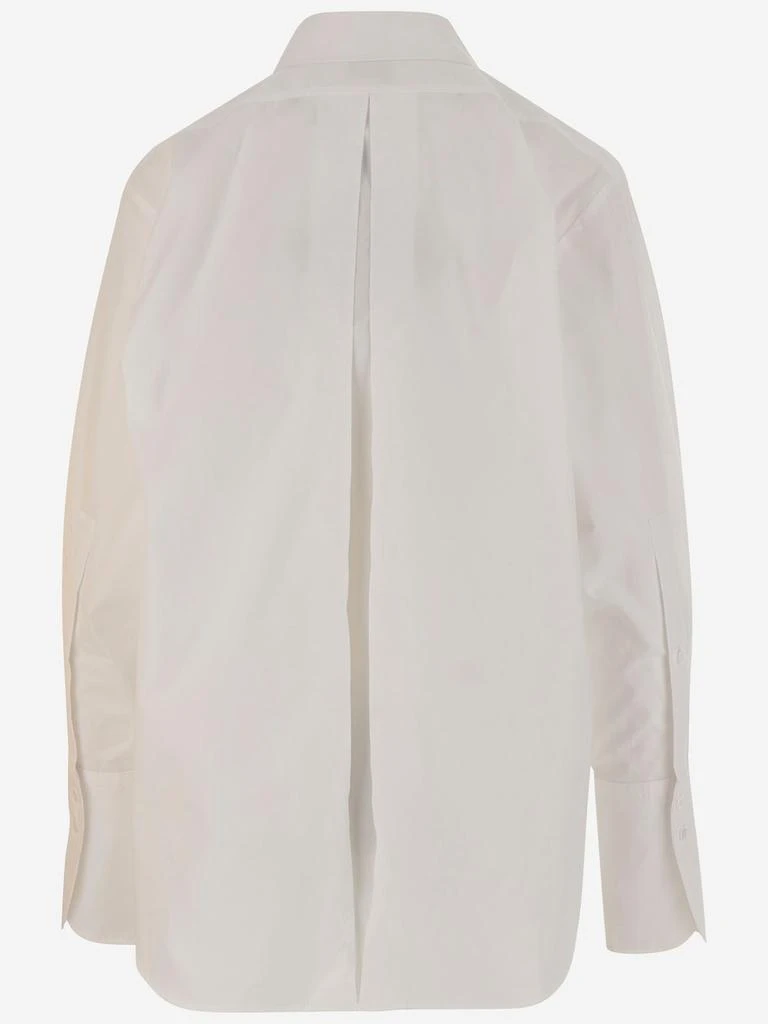 PATOU Patou Pleated Long Sleeve Blouse 2