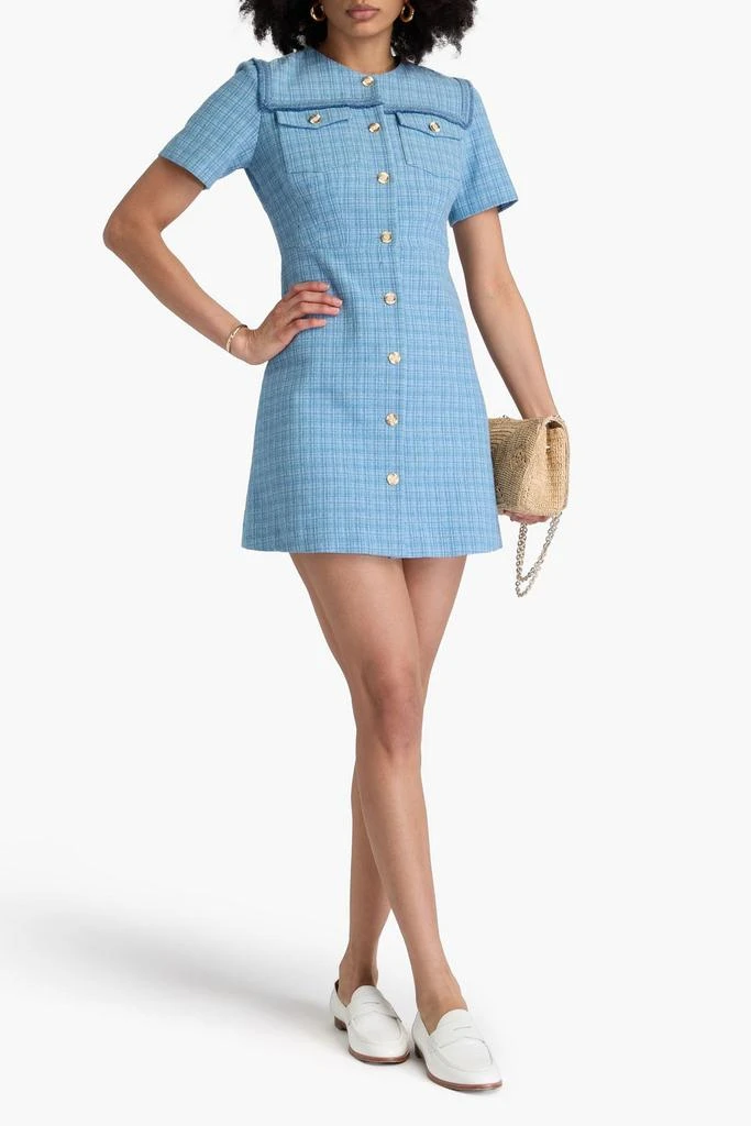 Cotton-blend tweed mini dress  On Sale Now with Up to 50% Off | Discover  Exclusive Deals & Savings at BeyondStyle  Authentic Sandro dresses|clothing|mini  dresses|women with Limited-Time Discounts, Free Shipping, and