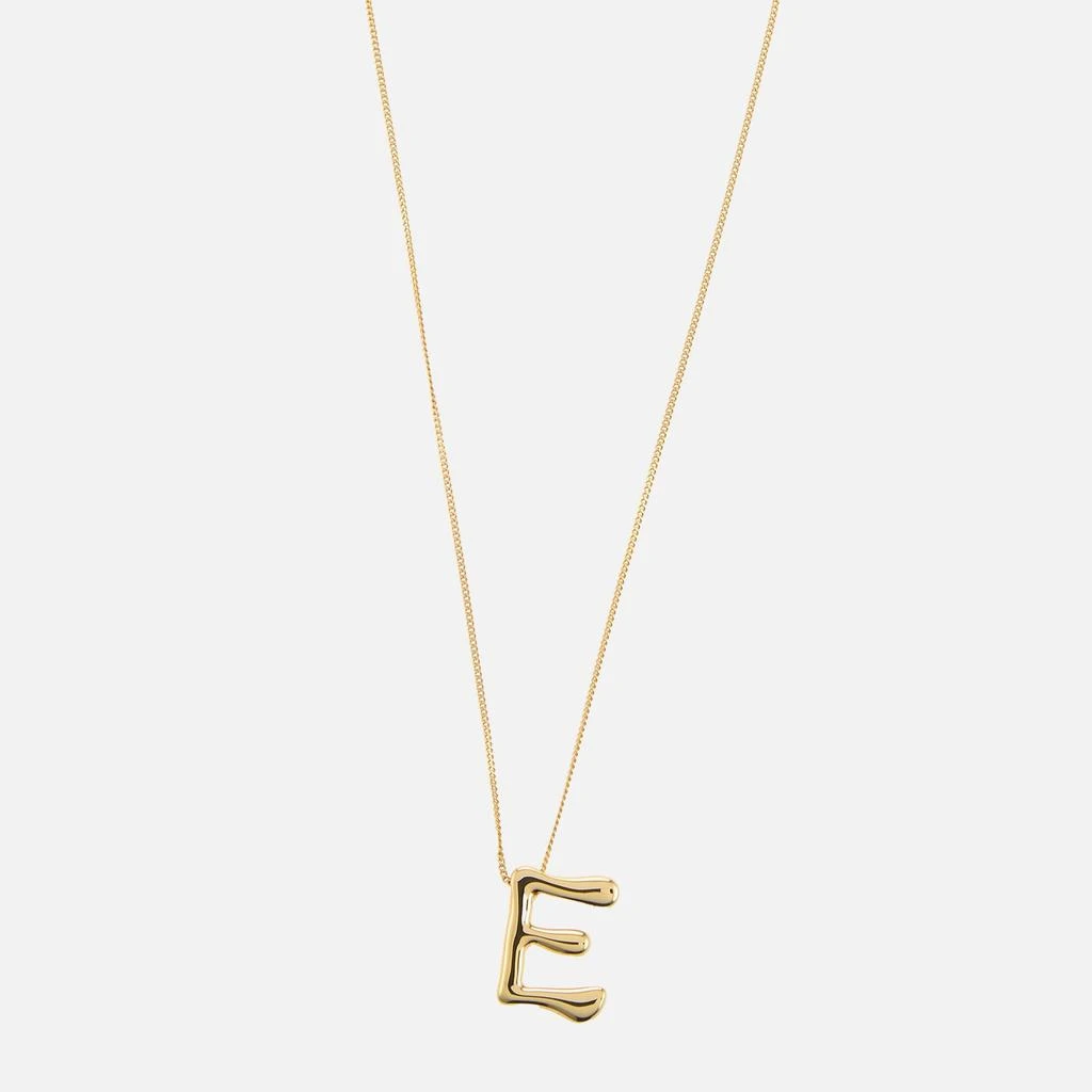 ASTRID & MIYU Astrid & Miyu Initial Bold 18K Gold-Plated Necklace 2