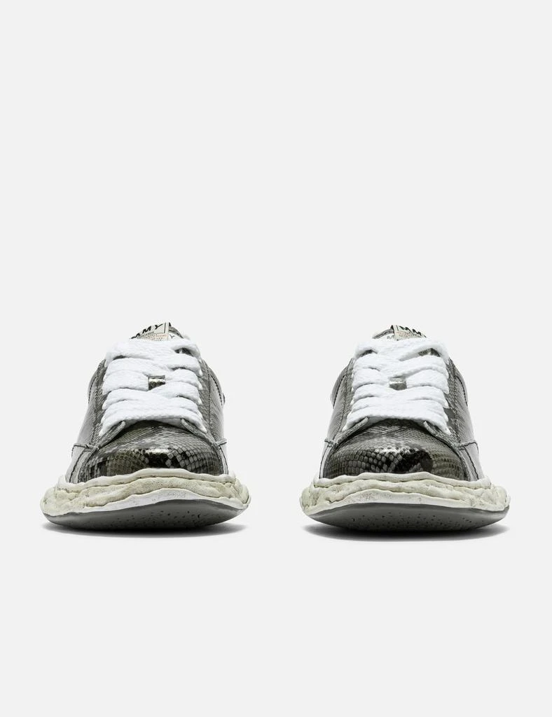Maison MIHARA YASUHIRO "CHARLES" OG Sole Python Printed Leather Low-top Sneaker 2