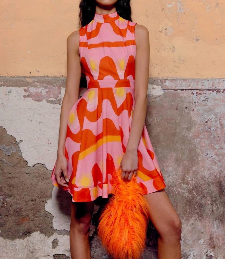 De Loreta Hortencia Dress In Pink