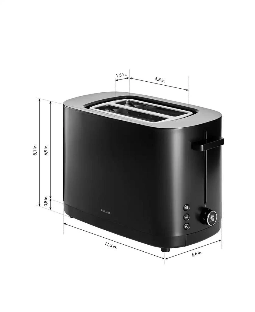 ZWILLING Enfinigy 2 Slot Toaster 6
