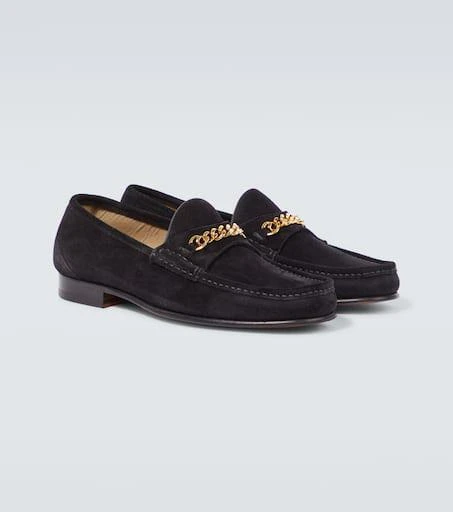 Tom Ford York Chain suede loafers 5