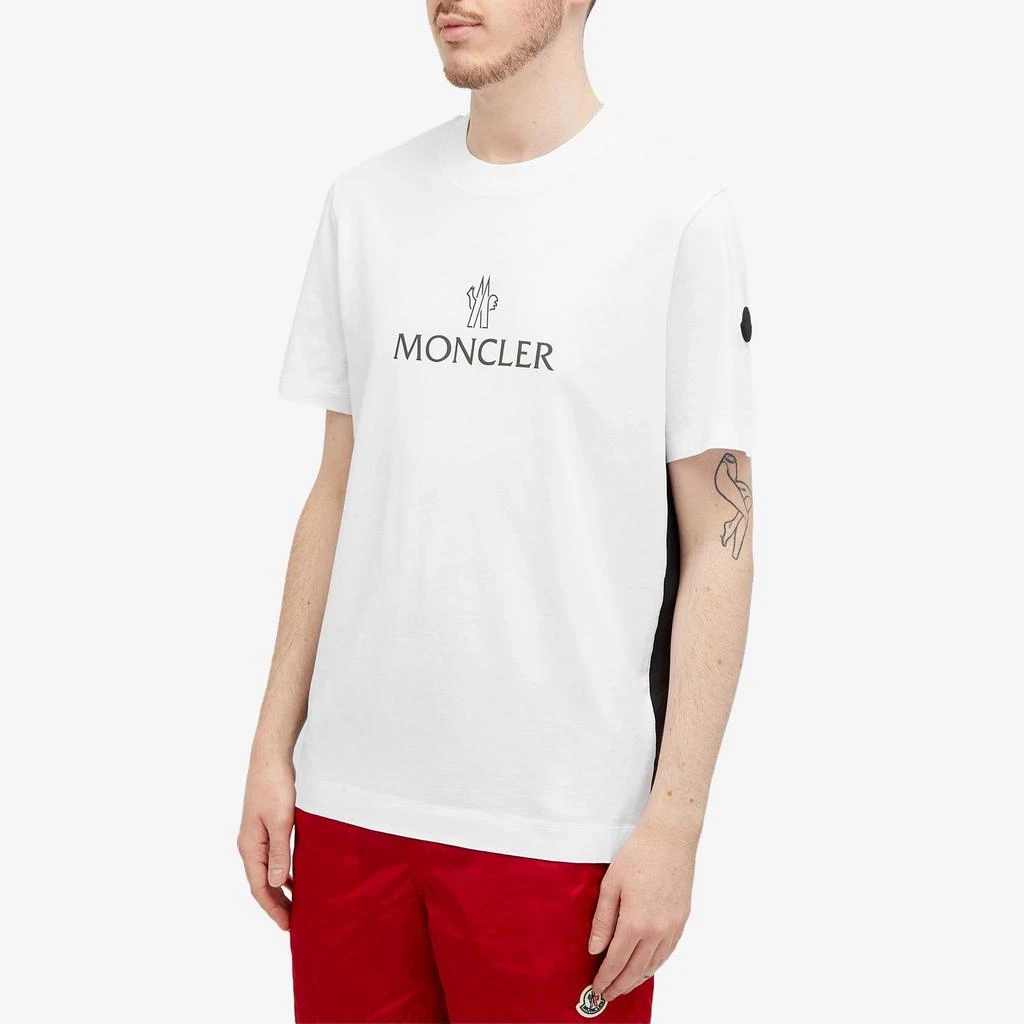 Moncler Moncler Text Logo T-Shirt 2