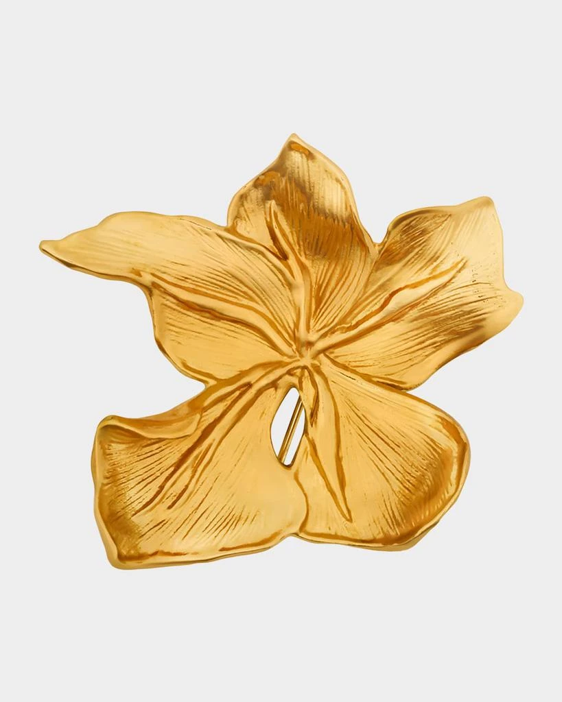 Oscar de la Renta Cyclamen Brooch
