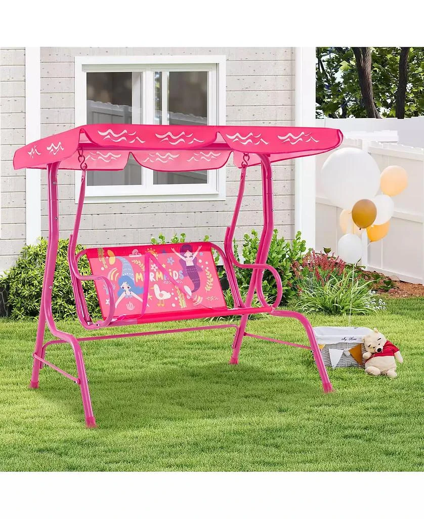 HONGGE 6 In 1 L Shaped Toddler Slide With Climber Basketball Hoop Telescope And Storage Area 3