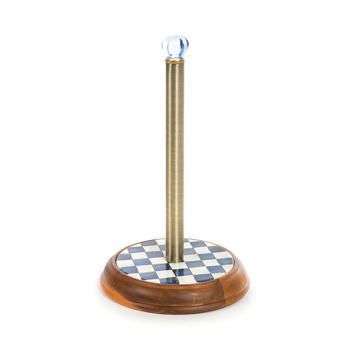 MacKenzie-Childs Royal Check Paper Towel Holder