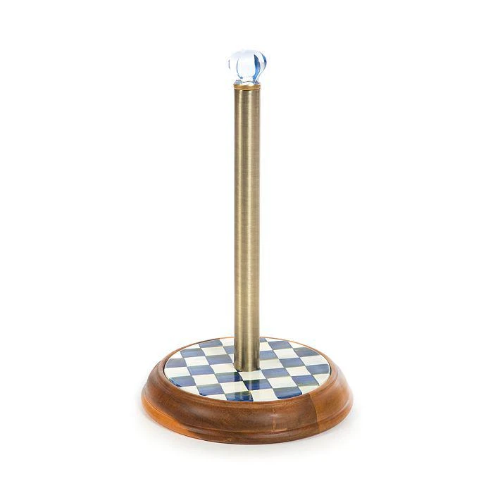 MacKenzie-Childs Royal Check Paper Towel Holder 1