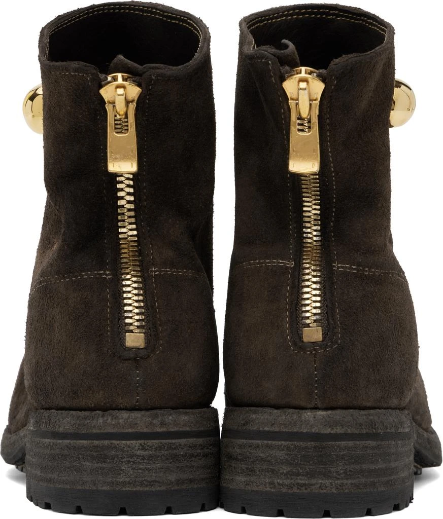UNDERCOVER Brown Guidi Edition UC1D4F01-1 Boots 2