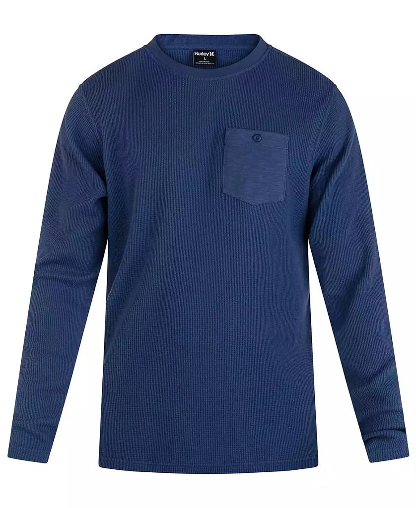 Hurley Men's Felton Thermal Crew Long Sleeve Shirt 3