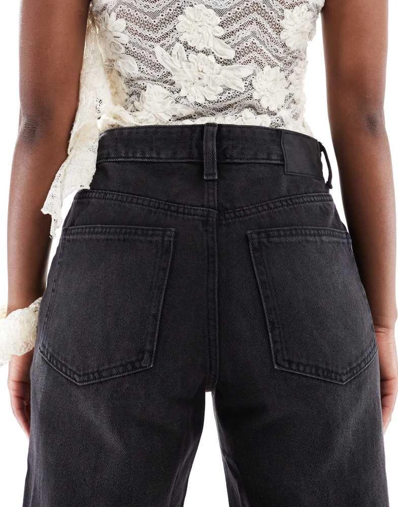 Cotton On Cotton On 91 straight jean in black 5