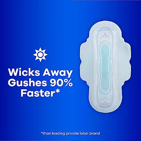 Always Always Ultra Thin Regular Pads with Flexi-Wings, Unscented - Size 1, 96 ct.